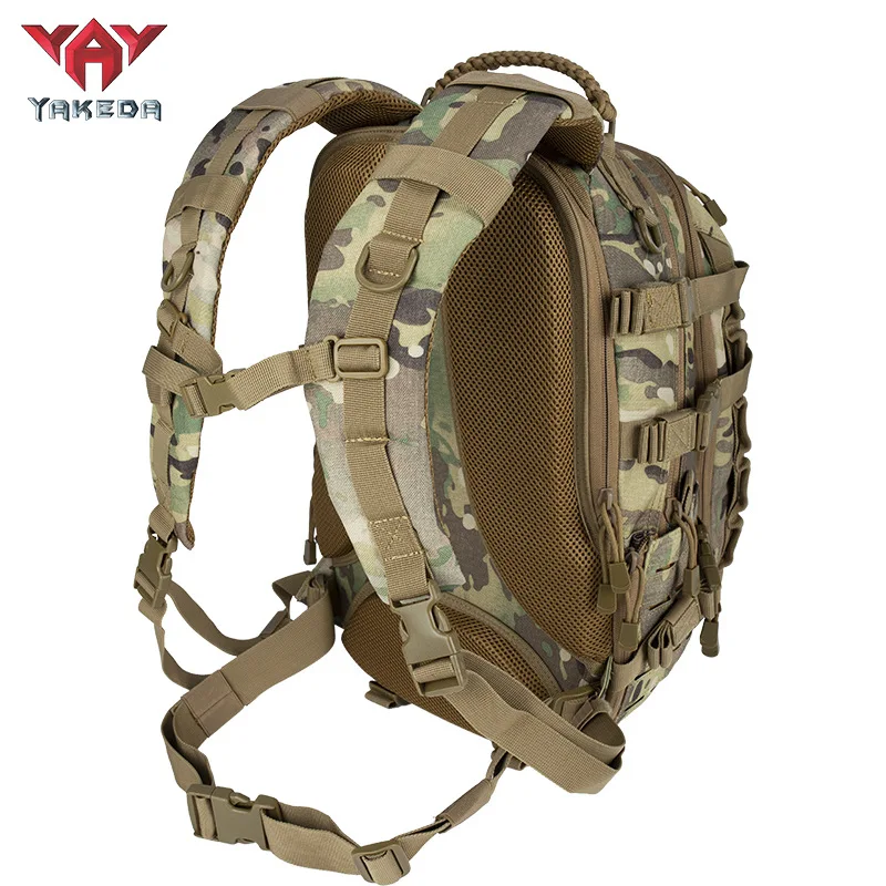 YAKEDA Hunting Backpack Multi-functional MOLLE Second Generation Dragon Egg Bag Waterproof Wear-resistant Shoulder Sports Bag