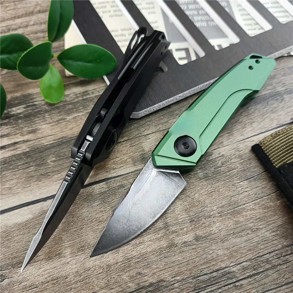 

AU TO KS 7250 Launch 9 Mini Pocket Knife CPM 154 Blade 6061-T6 Aluminum Handle Outdoor Bushcraft Camping Knife Folding Edc Tool