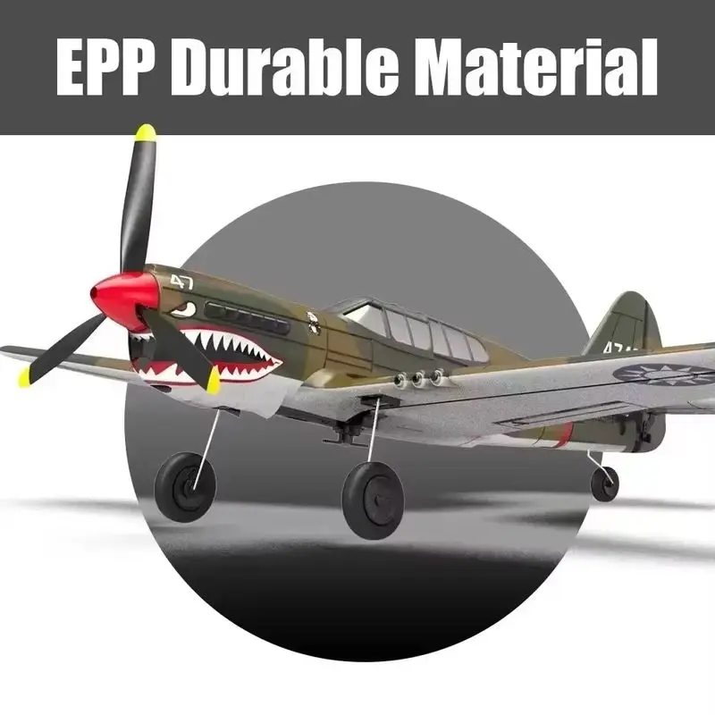 P-40 Olanz, modelo de combate estadounidense, modelo de planeador de juguete, Control remoto eléctrico, avión de ala fija, planeador de espuma Epp, modelo de avión, juguete para regalo