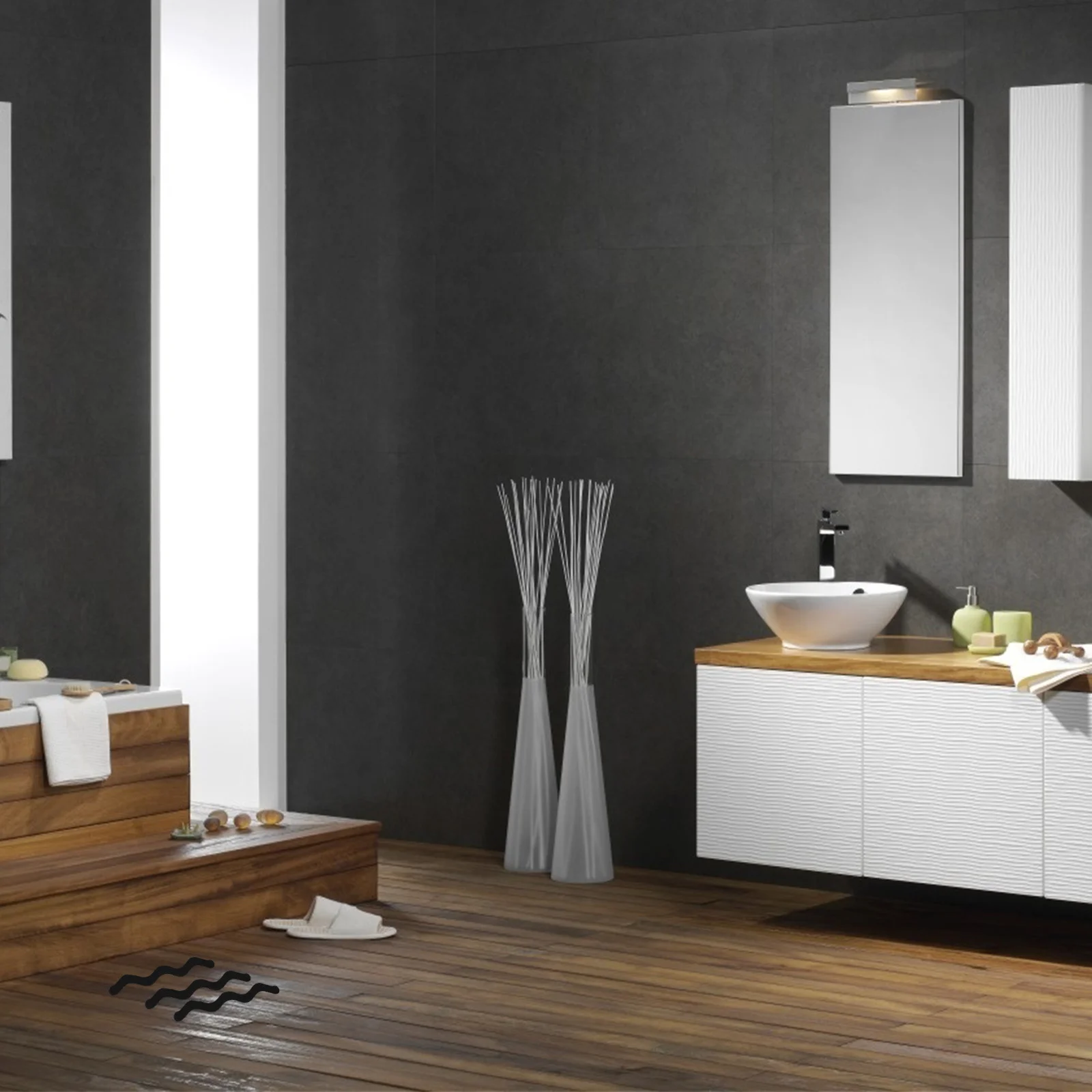 24 Stuks Anti-Glijden Stickers Antislip Badkamer Vloer Tape Strips Bad Zwembad Trap Veiligheid Voorkomen slips Badkamer Vloer Tape