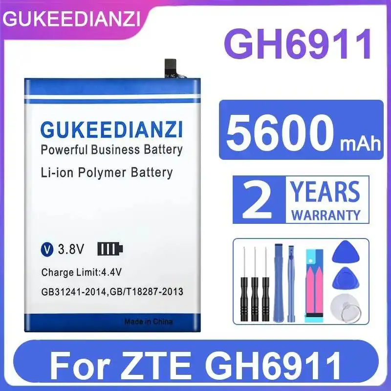 

Long Lasting Mobile Phone Battery 5600Mah For Zte GH6911