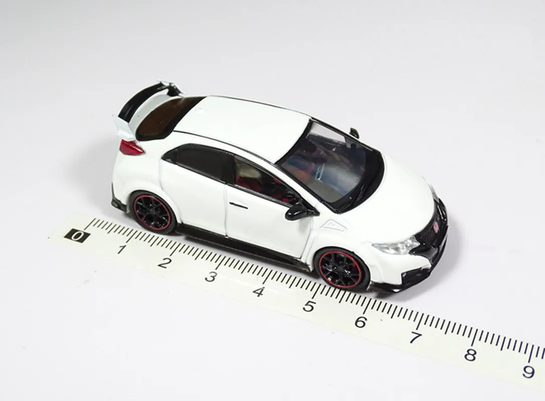 Сплав 1:64 Civic TypeR FK2 модель автомобиля, модель автомобиля, украшение, детские игрушки, подарки, новый продукт оптом