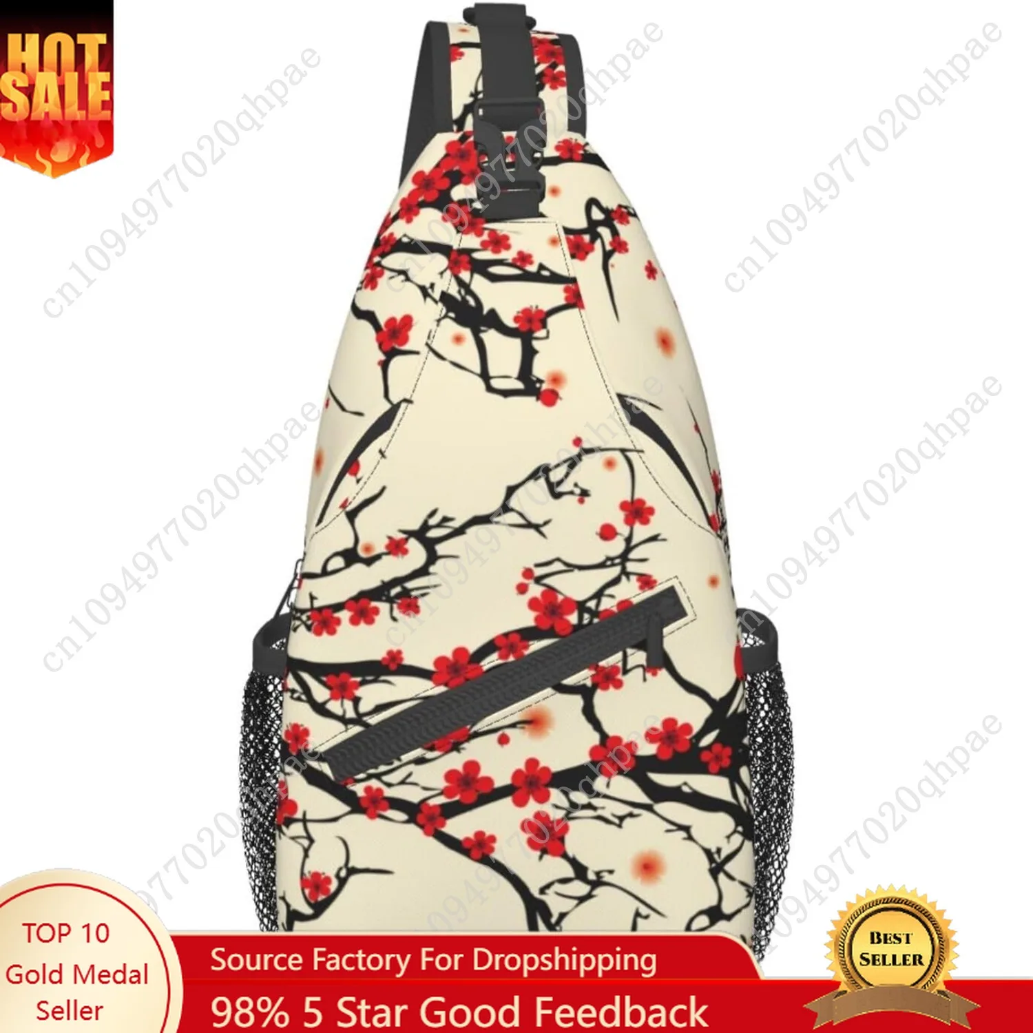 

Unisex Sling Bag Crossbody Backpack for Men Women Casual Chest Sling Bag Shoulder Backpack Travel Hiking Daypack