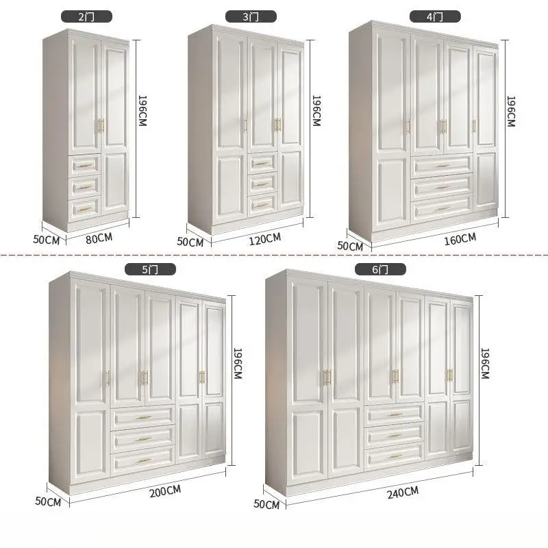 مصنع مخصص الأبيض المنزل خشبية شقة فتح الباب الاقسام غرفة نوم خزانة مرحاض خزانة خزانة