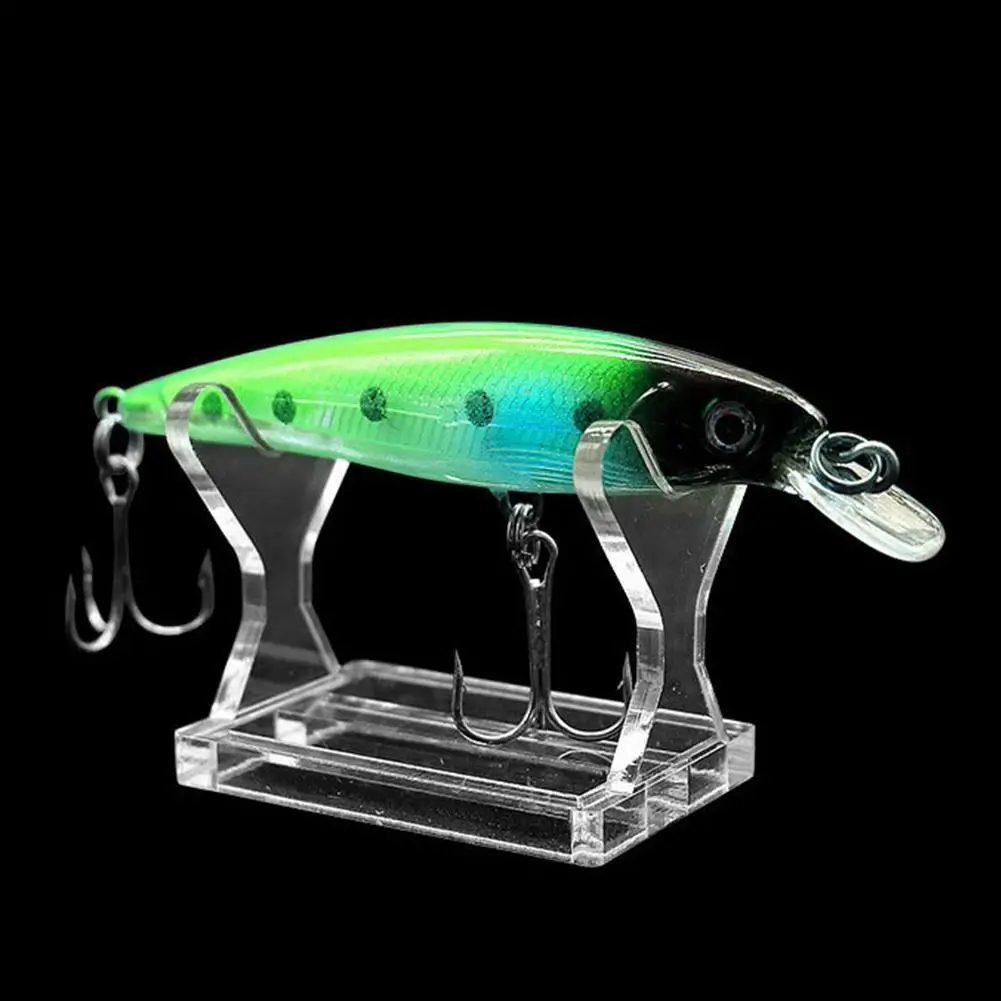 Fishing Lure Display Stand For Decorative Baits Showing Shel
