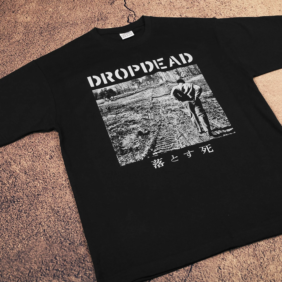 Dropdead T-Shirt Hardcore Punk Powerviolence Band Siege Spazz Cotton Men's Tops Loose Clothing Short Sleeves Shirt For Man