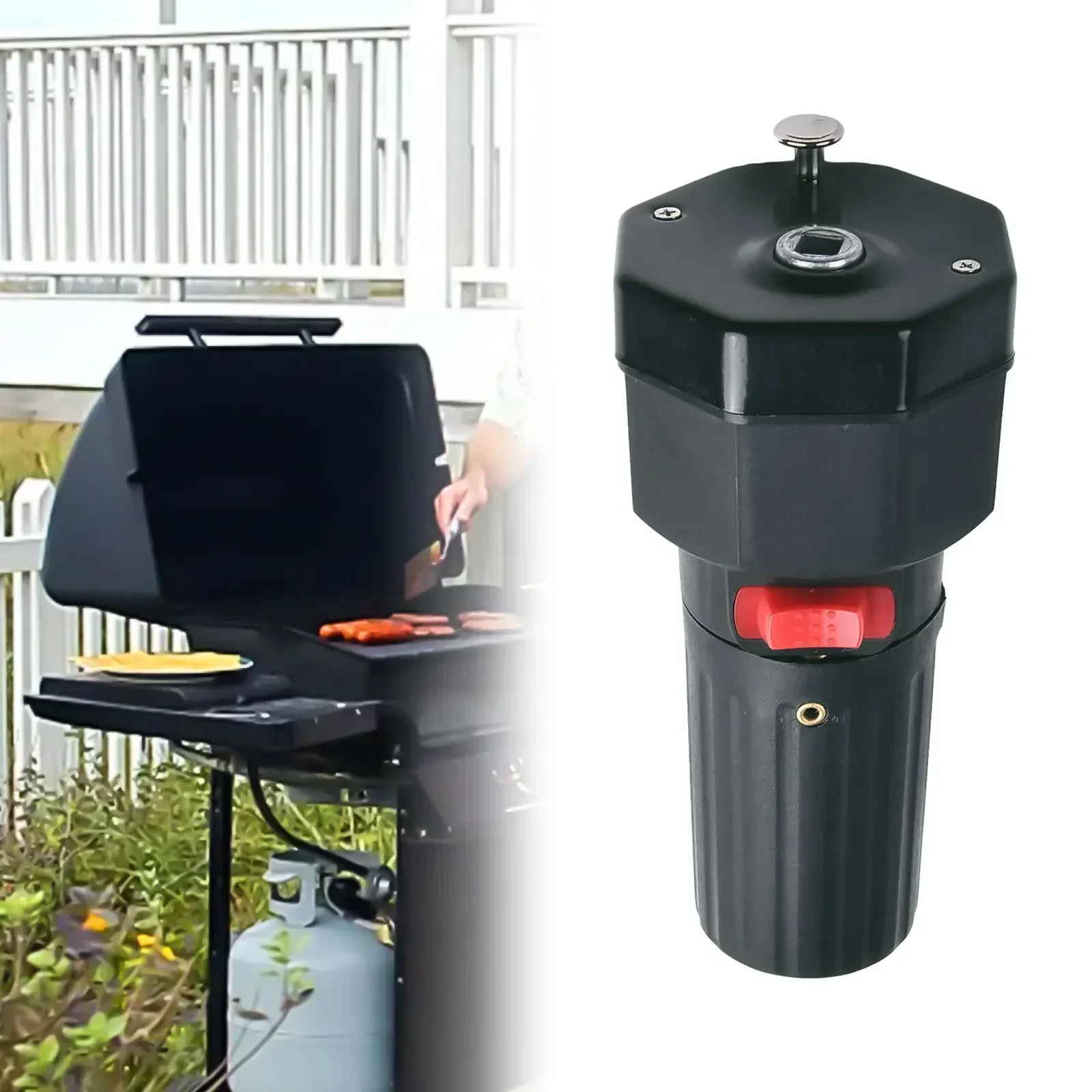 Electric Rotisserie Motor Roast Rotator Battery For BBQ Barbecue Excellent Load Capacity Low Noise High Efficiency