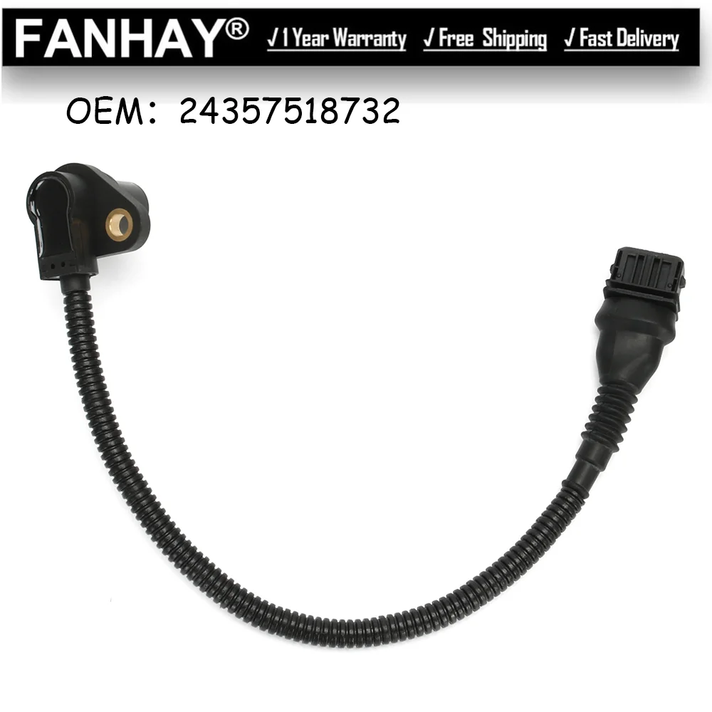 

CVT Transmission Rotational Speed Sensor 24357518732 For Mini Cooper Cvt R50/52 2002-2008 Resistance Vehicle Parts Black