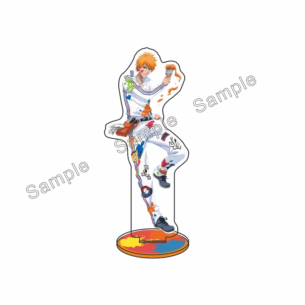 2026 New Anime Bleach Acrylic Standee Keychain, HD Double-Sided Printing Collectible Figure Model Desktop Decor