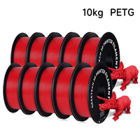 Geeetech PETG 10 Rolls Filament 3d print wire Vacuum Packaging 1KG/roll 1.75mm 100% Filament for most FDM 3D printer