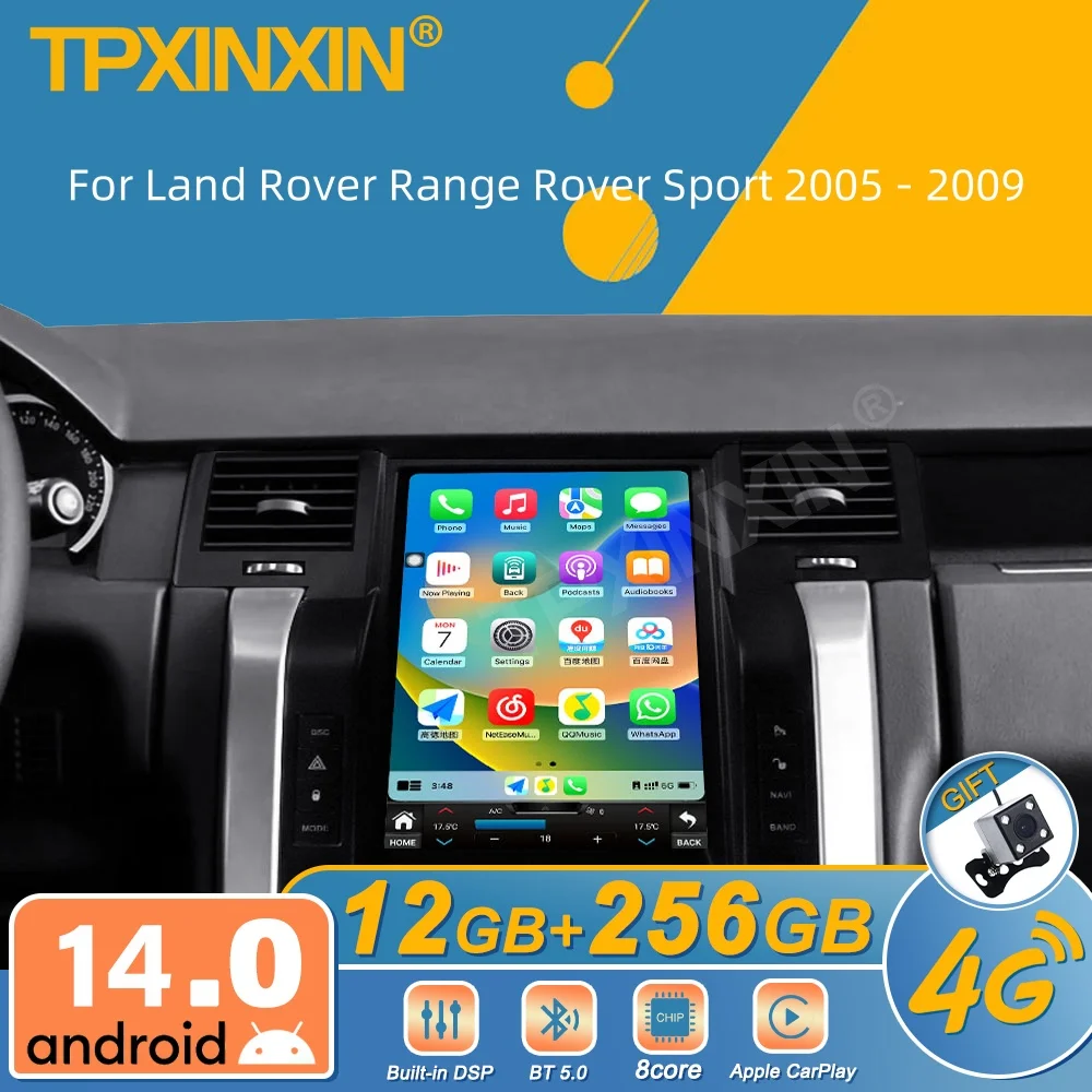 

For Land Rover Range Rover Sport 2005 -2009 Android Car Radio Multimedia Video Player Wireless Carplay Autoradio Stereo GPS Navi