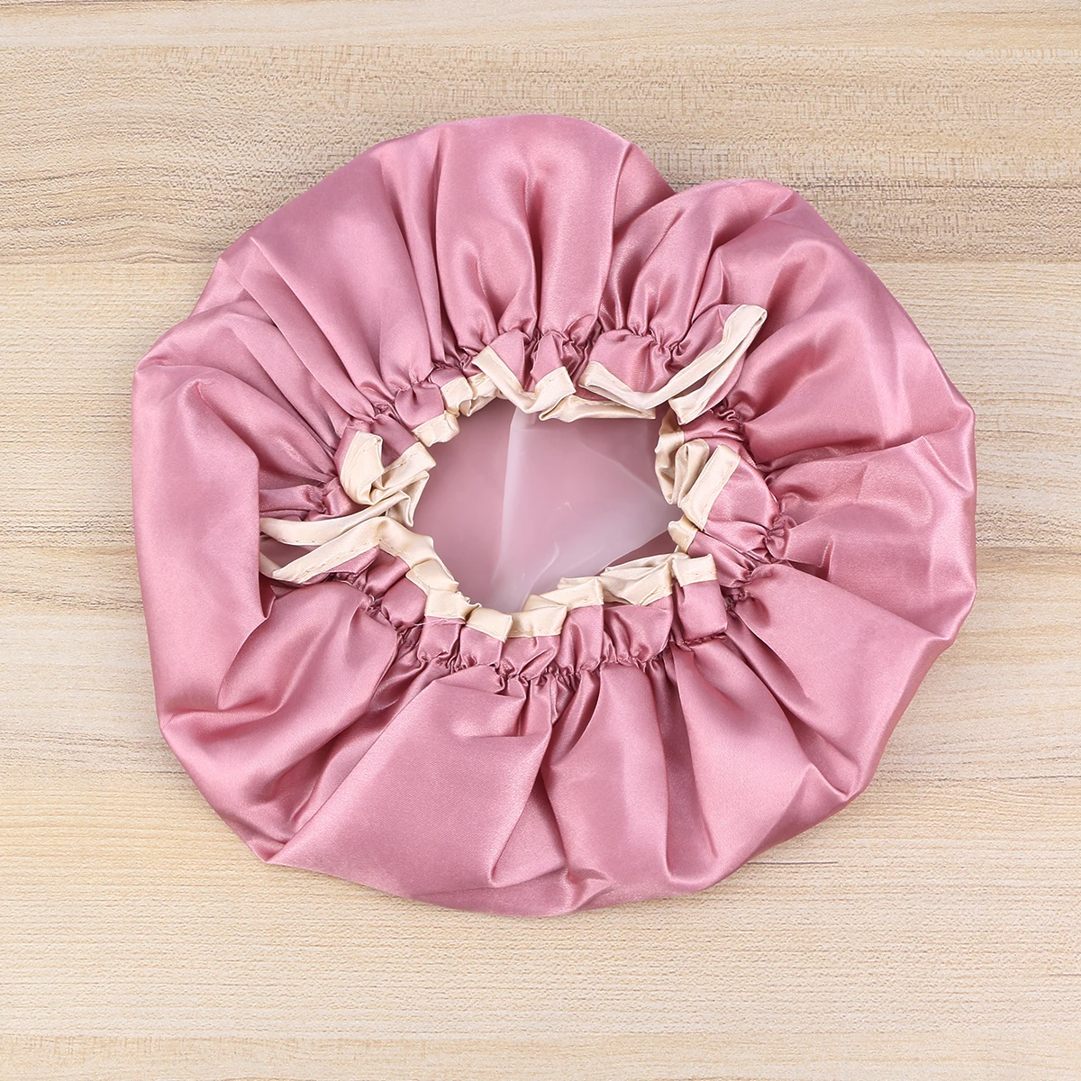 

Waterproof Shower Cap Dustproof Women Bath Hat Disposable Double Layer Bathing Reusable Easy to Clean