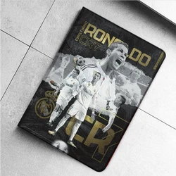 Football Superstar R-Ronaldo Case For iPad 10.2 7th 8th Air 1 2 3 Mini 2 3 5 Case Luxury Silicone For iPad Air 4 iPad Pro11 Case