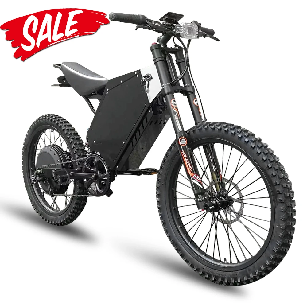USA Warehouse Electric Bike 15000W Brushless 48V60AH Black Big Battery Ebike 100miles 15000w Ebike