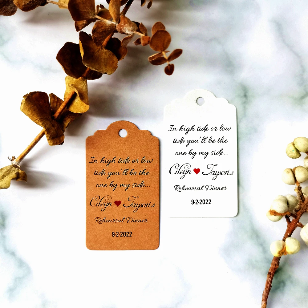 

J76-100 pcs 3.5x6.2cm Wedding Invitations Handmade With Love Tags For Needlework Christmas Gift Tags Luggage Tag