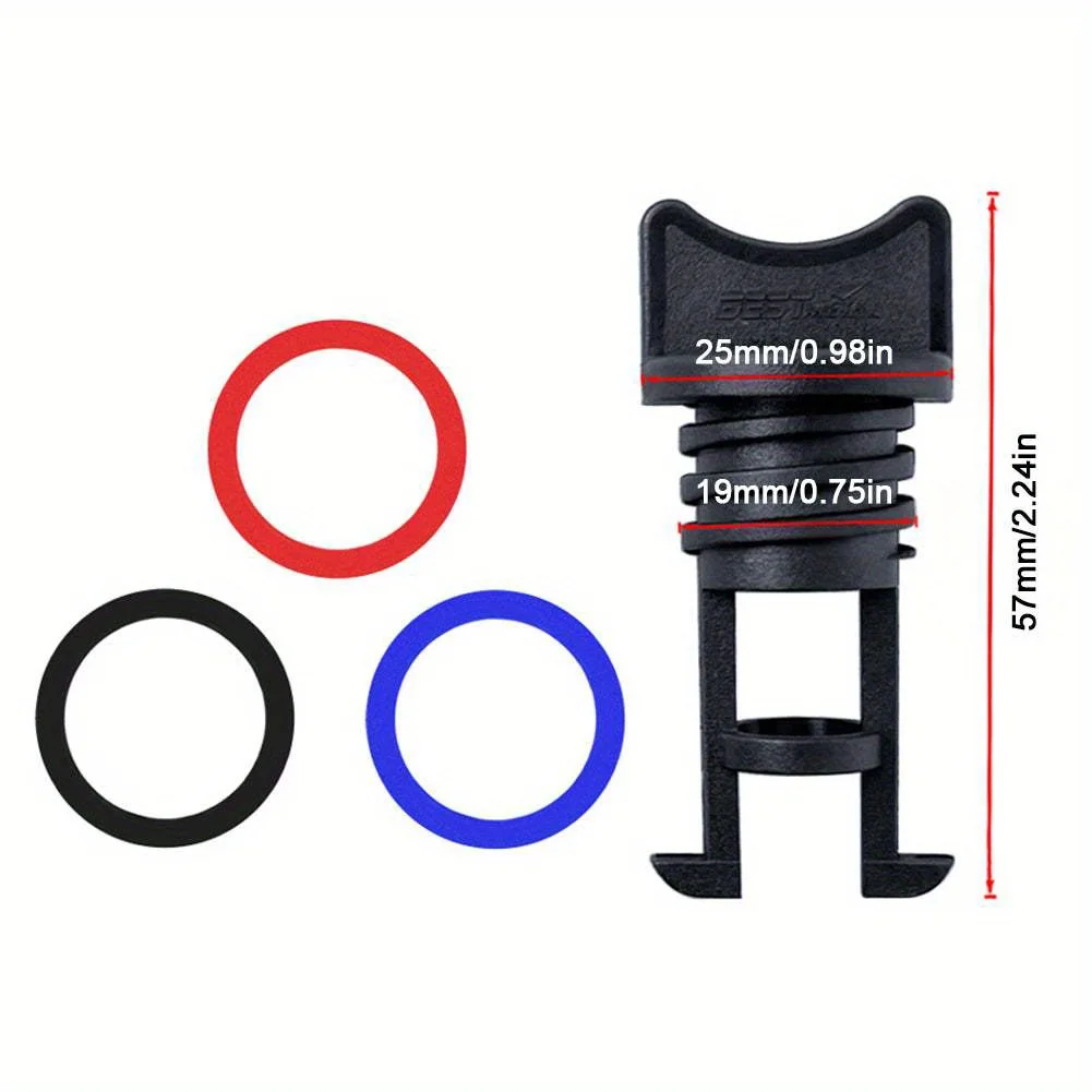 1pc 19mm Marine Grade UV-Resistant Nylon Drain Plug -Coarse Thread Bung Plug for Boats, Yachts, Kayaks, Canoes, Inflatable Boats