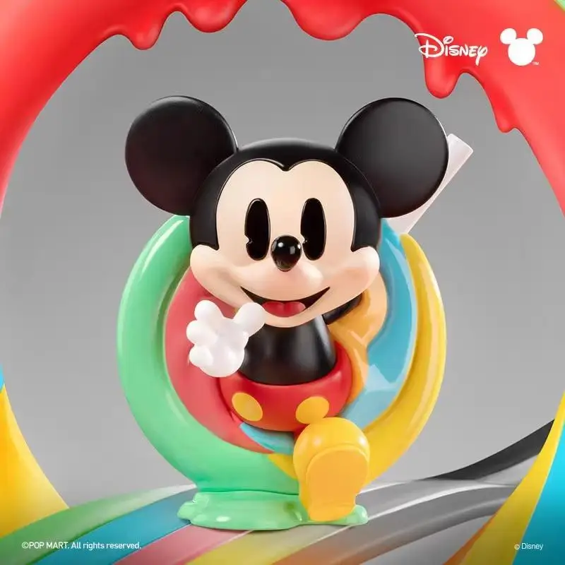 

No Box Disney Static State Mickey Mouse Mystery Box Toy Figural Periphery Ornaments Model Holiday Gift Commemorative Collection