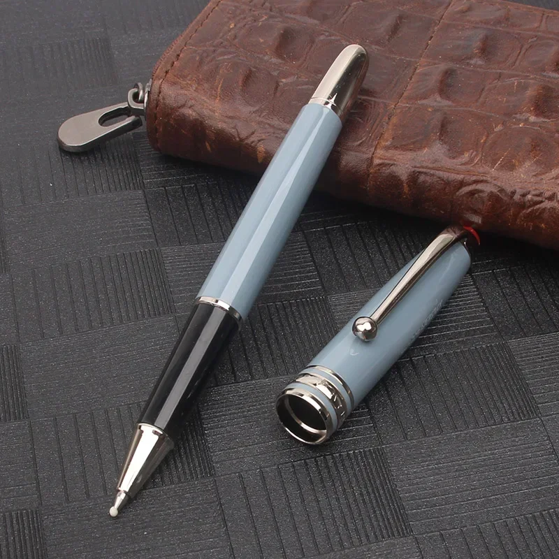 Qualiy Meistersxxt 163 Dimensioni 100 Penna a sfera centenaria Penna roller Penna da scrittura verde azzurro