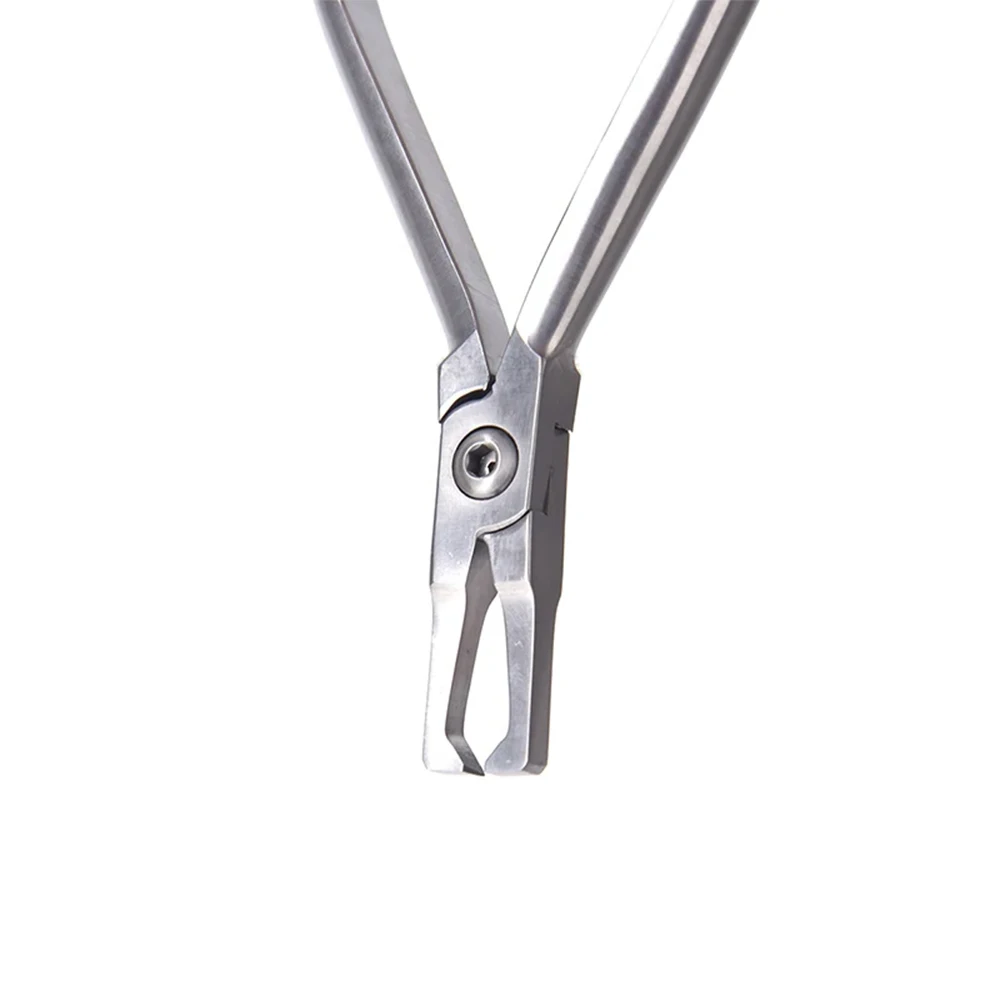 Stainless Steel Orthodontic Tools - Dental Anterior Teeth Bracket Removing Pliers and Adhesive Cutting Forceps LK-AA113