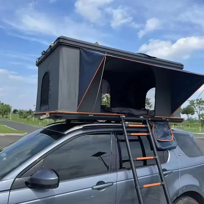 Hard Shell Car Roof Tent Sturdy Hardtop structure for long distance road travel