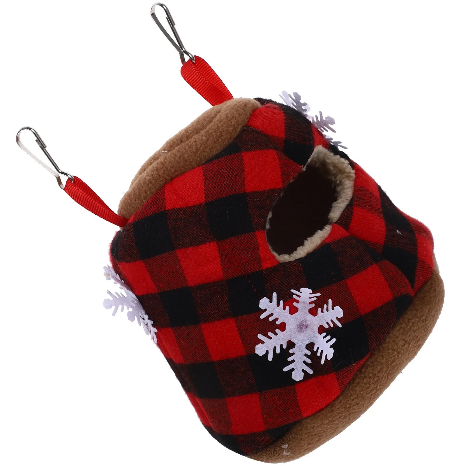 

Delicate Hamster Bed Christmas Style Warm Hammock Cage Hanging Small Pet Hideout Comfortable Guinea Pig Chinchilla