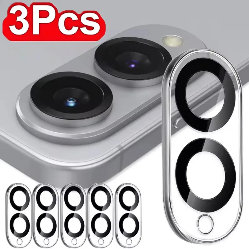 

3/2/1PCS 3D Camera Protector Glass For Samsung S25 Edge 2025 Lens Protective Tempered Glass Film For Samsung Galaxy S25Edge