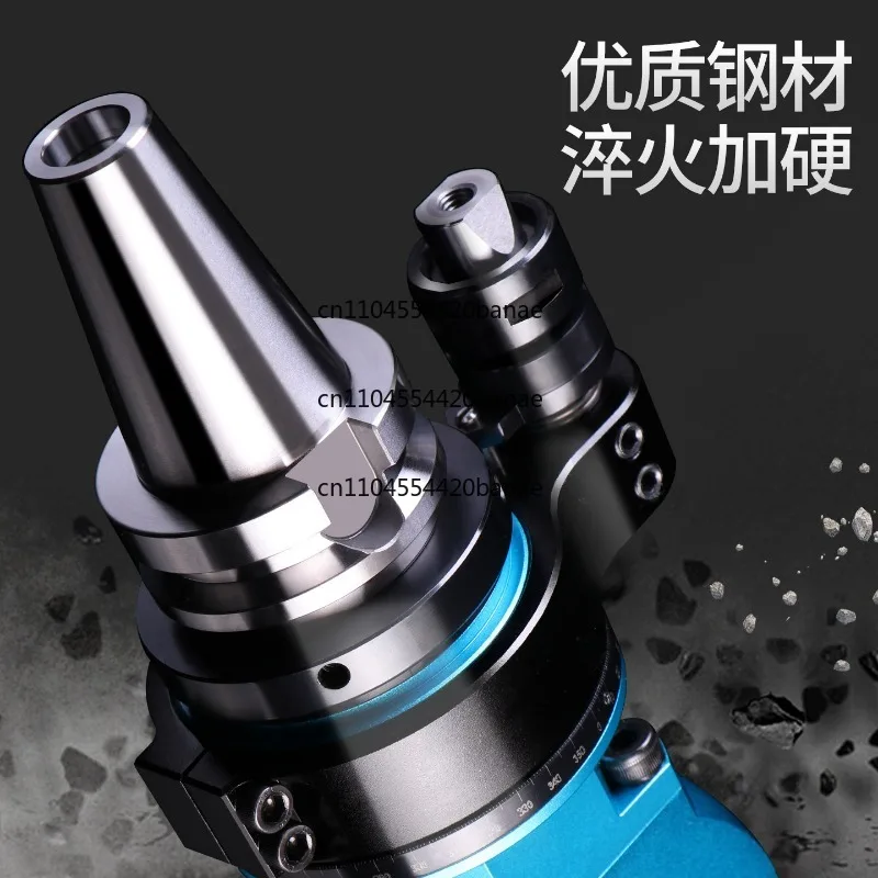 Machining Center BT40-90 degree angle head, side milling shank BT50-ER25 32 40 right angle side milling head