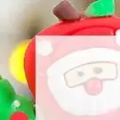 

5 шт., рождественская мини-4 цветная шариковая ручка, милый мультяшный лось, Санта-Клаус, 6 цветов, выдвижная ручка, студенческие канцелярские принадлежности