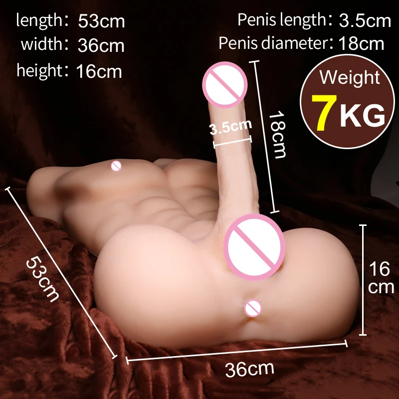 Half Body Shemale Doll Toy For Women Sex Torso Love Dolls Realistic Breasts Man Gay Big Dildo Penis Adult Products 18 Sexy shop