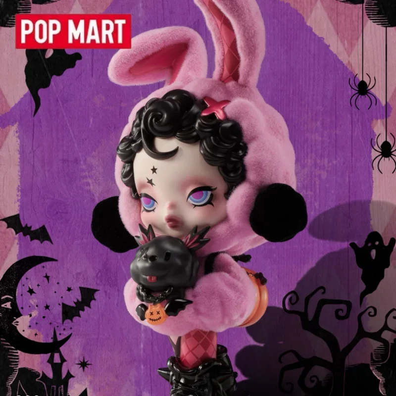 

POPMART SKULLPANDA Series BUNNY OR DOGGY Figure Original Blind Box Surprise Mystery Box Cute Anime Figure Ornaments Figurines