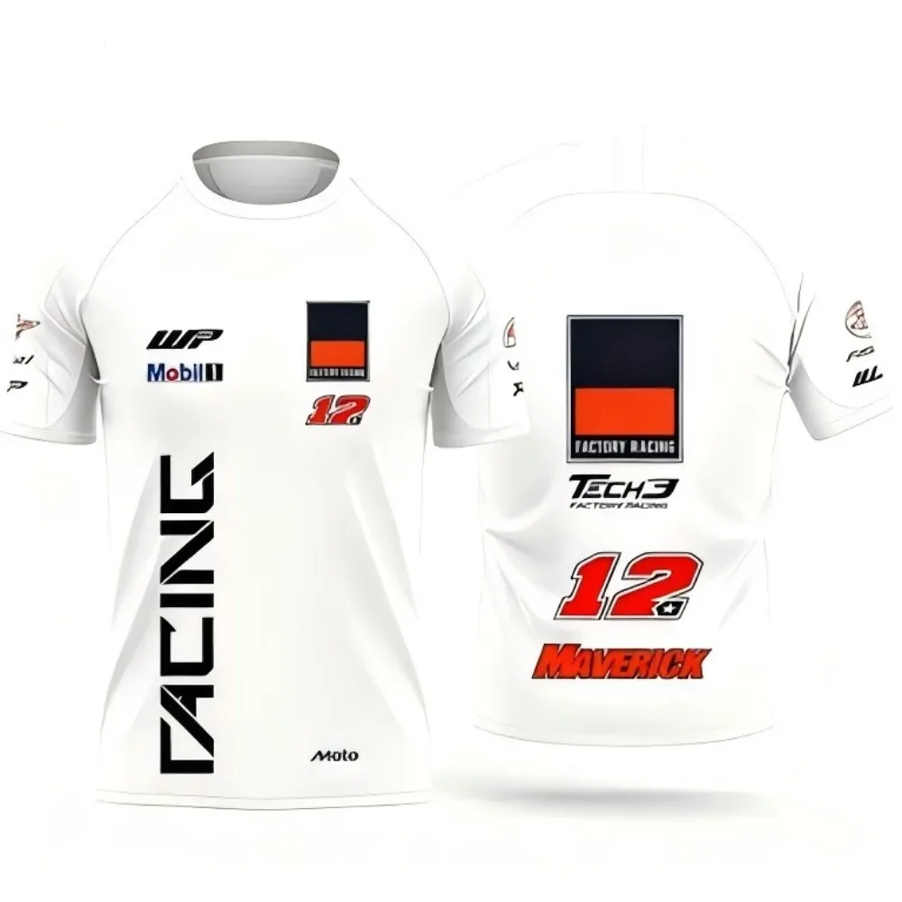 سباق الدراجات النارية الصيفي القابل للتنفس وسريع الجفاف رقم. 37 2025 بيدرو أكوستا تي شيرت رياضي كاجوال بأكمام قصيرة للرجال والنساء #3