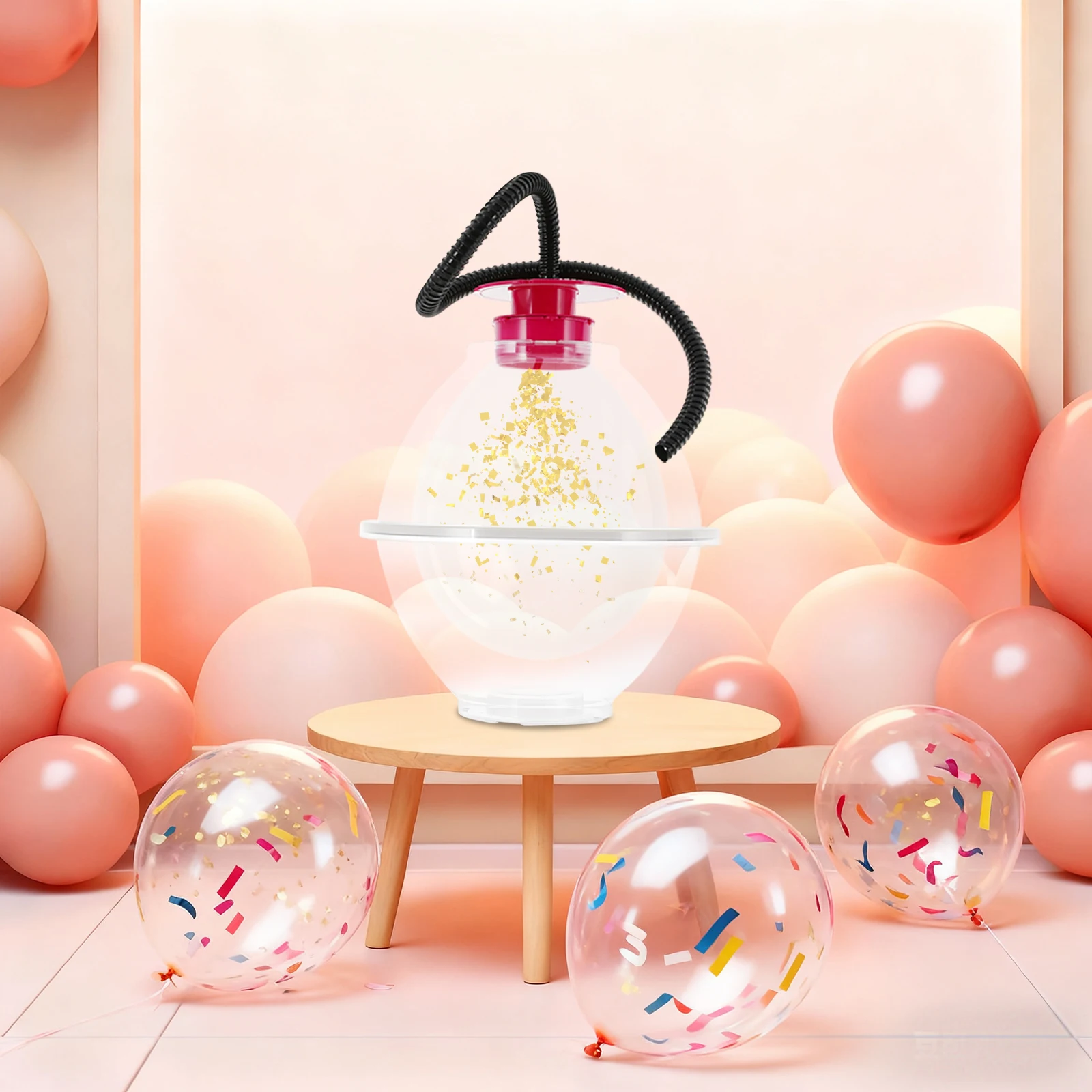 Ballon-Füllmaschine, DIY-Expander-Füllwerkzeug, 37 cm Durchmesser zum Verpacken von Geschenken für Hochzeit, Weihnachten, Geburtstag, Party, Geschenk – Detail 3