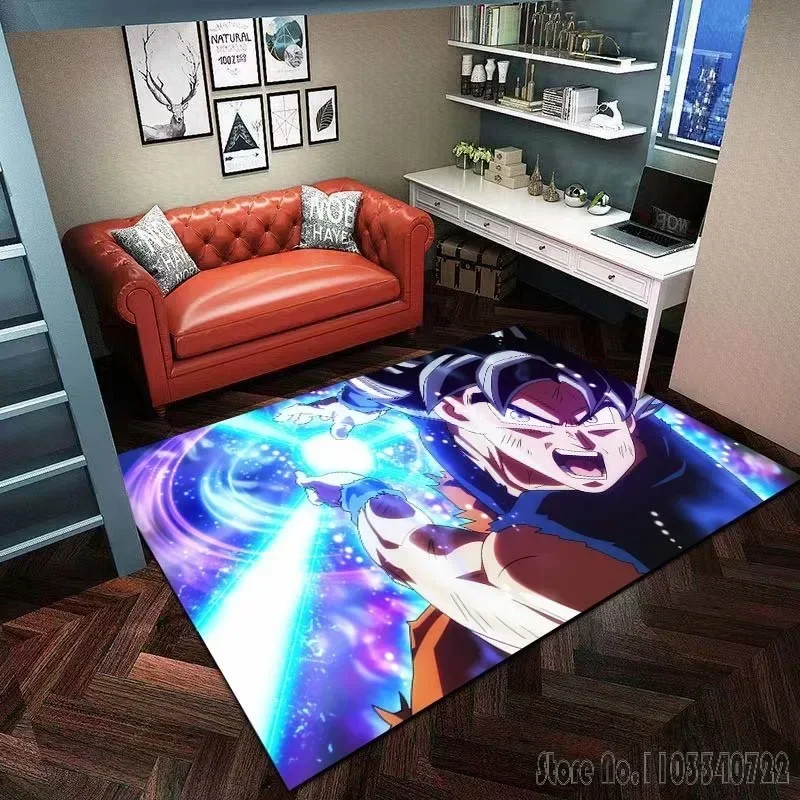 

Anime Dragon Balls Bolus Rug Carpet for Living Room Bathroom Mat Creative Doormat Carpet for Bedroom Kid's Room Home Decor