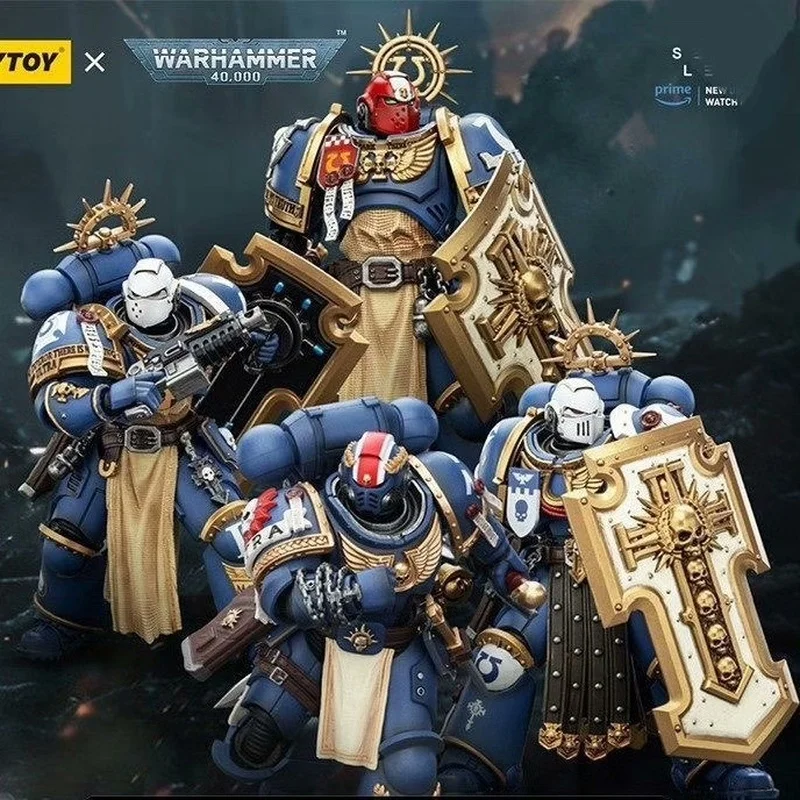 

Коллекционная фигурка Joytoy Warhammer 40000 Secret Level Ultramarines Bladeguard Titus Victory Laurel для взрослых коллекционеров
