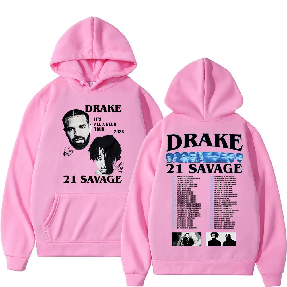 Rapper Drake Graphic Hoodie Harajuku Hip Hop Oversized Sweatshirt Fashion Long Sleeve Hoodies Men Women Streetwear y2k Clothing