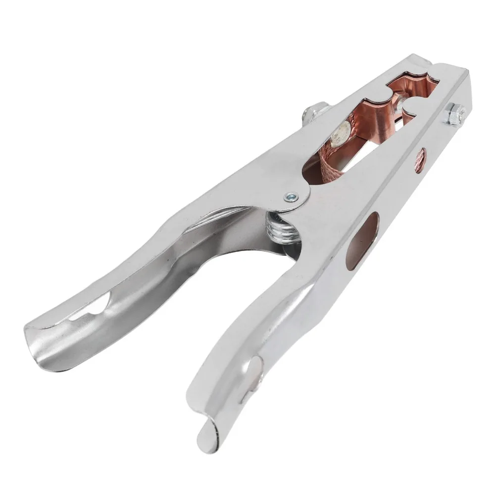2pcs 800A Earth Clamp Copper Material Good Conductivity Ground Clamp Heavy Duty Manual Operation Grounding Clamp Arc Welding