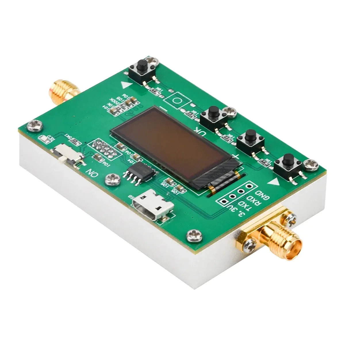 

ABBH-DC5V Digital RF Attenuator Module DC-6GHz Parallel 0-31.75DB Programmable Attenuator CNC Housing RF Module