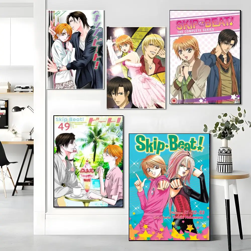 anime S-Skip Beat-T Painting Calligraphy Artwork for Living Room Bedroom Office Home Decor