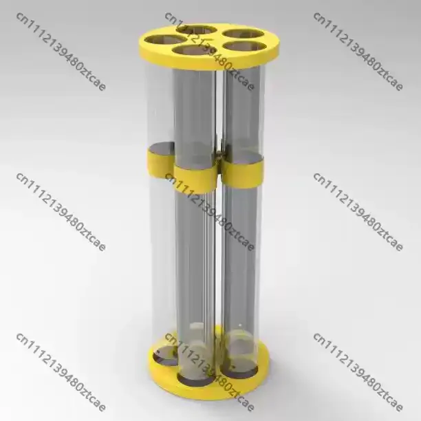 Rotatable Porous Ice Cream Cone Holder Crispy Tube Bracket Customizable For Ice Cream Vending Equipment