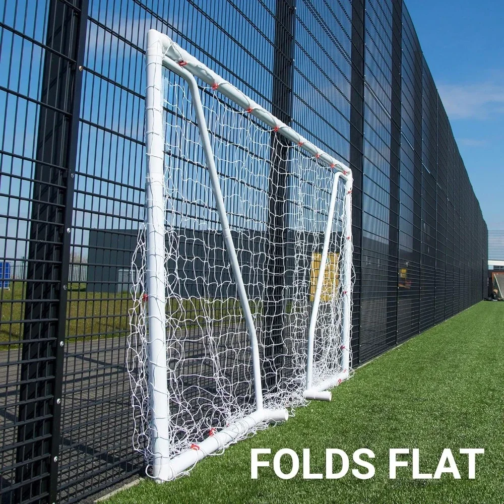 Match Soccer Goal | The 30 Second Folding Soccer Goal Match Standard The Best Weatherproof Soccer Net for Adults & Kids