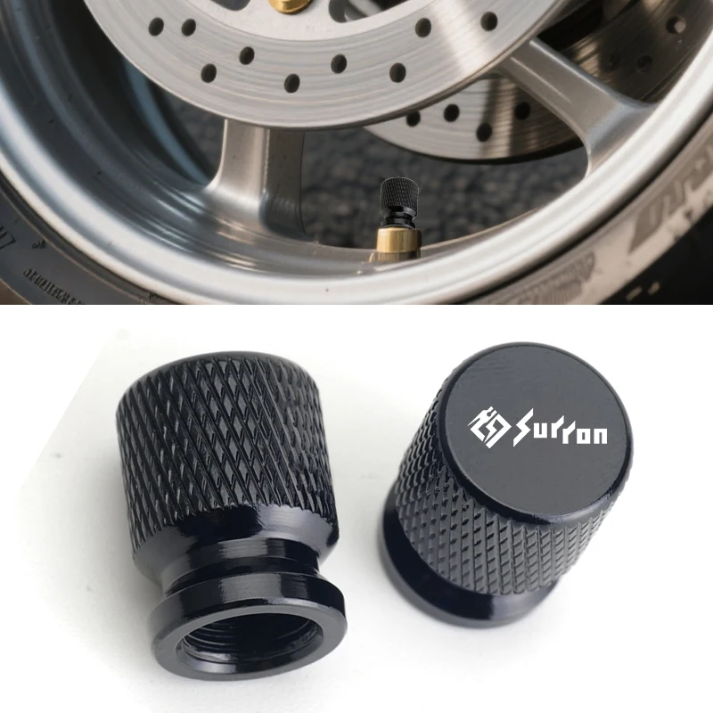 For SURRON 48T 52T 54T 58T 64T Motorcycle Accessories 2PCS Tire Valve Caps Tyre Stem Covers Airdust Waterproof