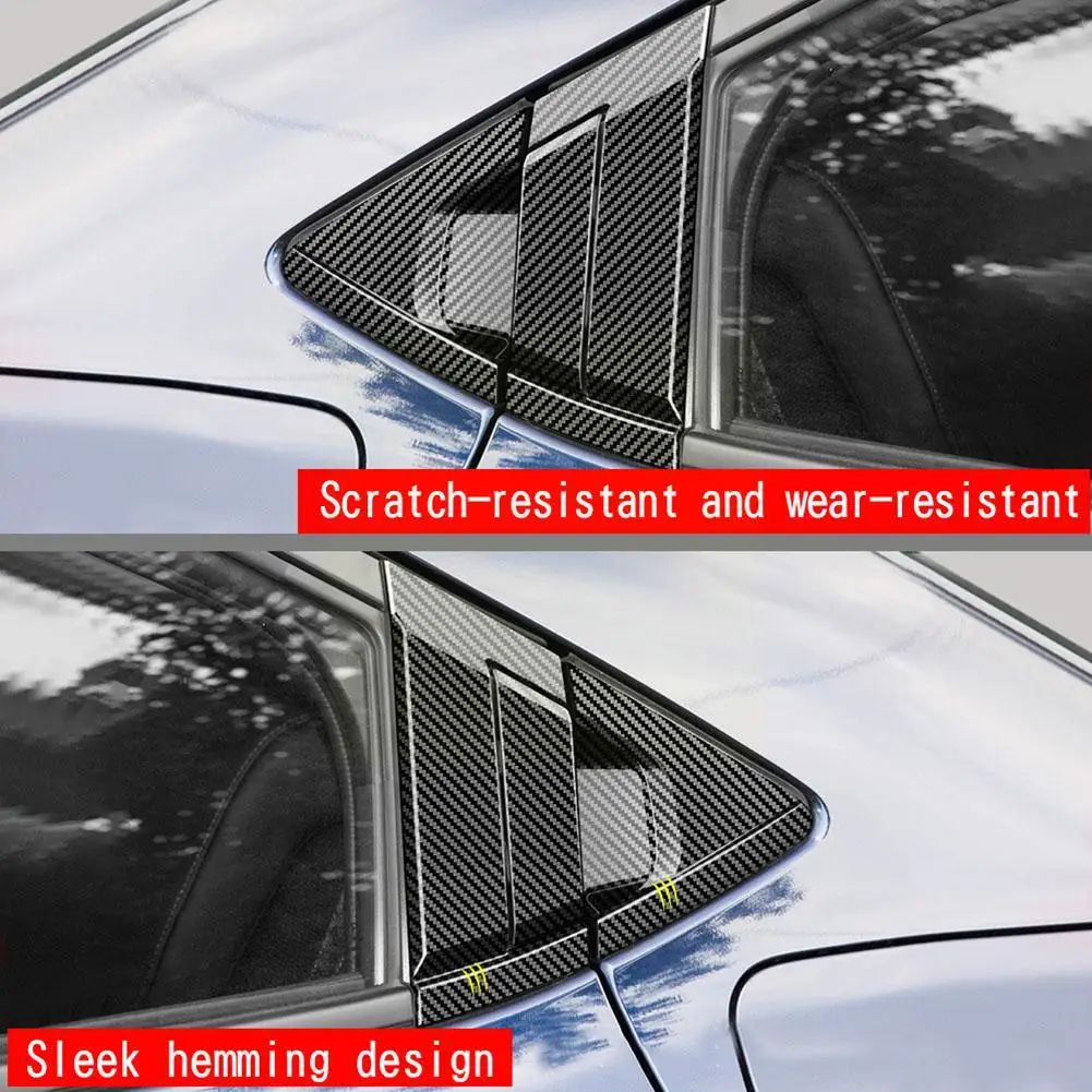 For Honda Vezel HR-V HRV 2021 2022 ABS Protector Door Handle Protection Patch Car Rear Sticker Frame Accessories 6pcs