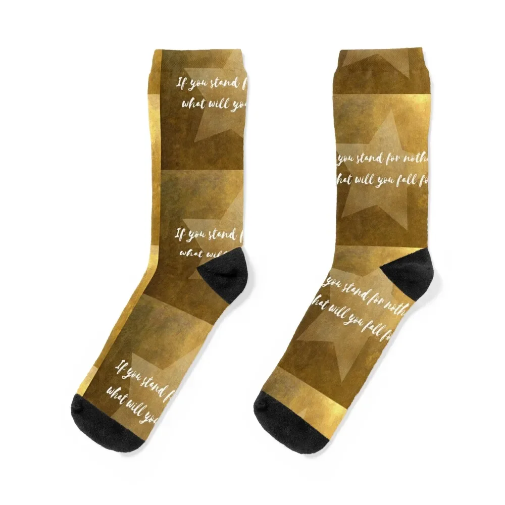 

Hamilton Quote Socks Men's set new year Antiskid soccer Male Socks Women's