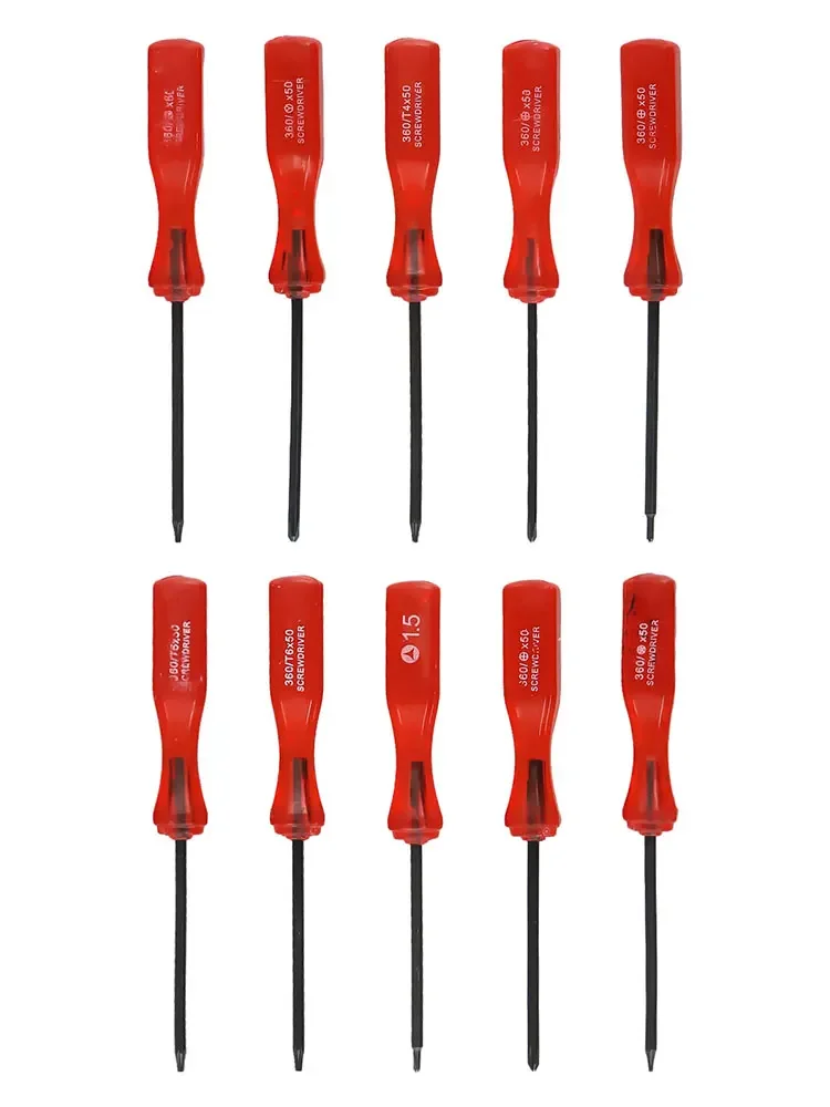 10Pcs Precision Screwdriver Y-shaped Cross Triangular Screwdriver For Game Console Mobile Phone Clock Disassembly Repair Tools