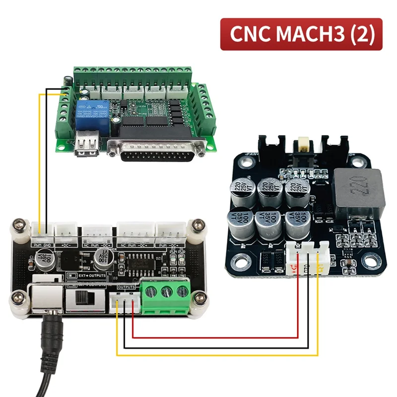 Scheda adattatore driver interfaccia AT21-20W 40W 80W Scheda adattatore modulo macchina per incisione e taglio
