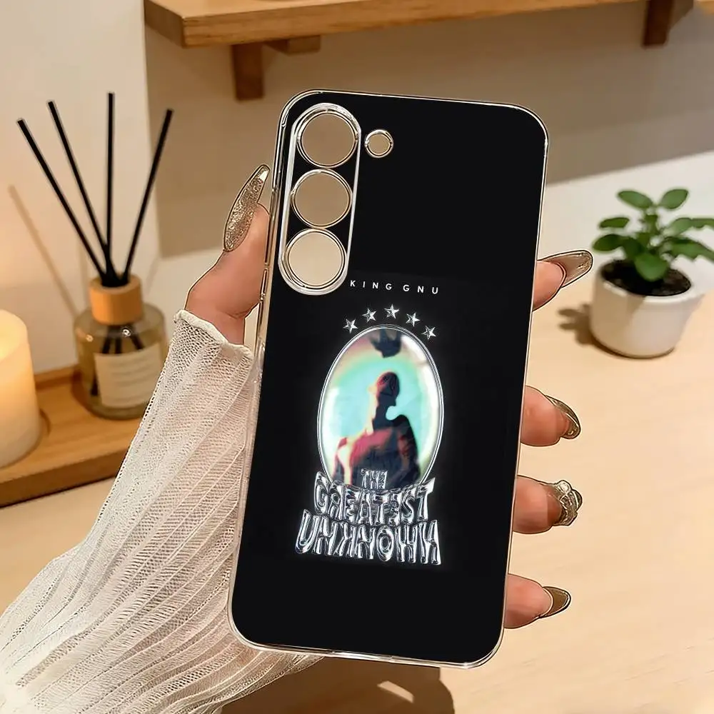 

Band K-King G-Gnu G Phone Case For Samsung A10 A12 A31 A40 A70 Transparent Cover