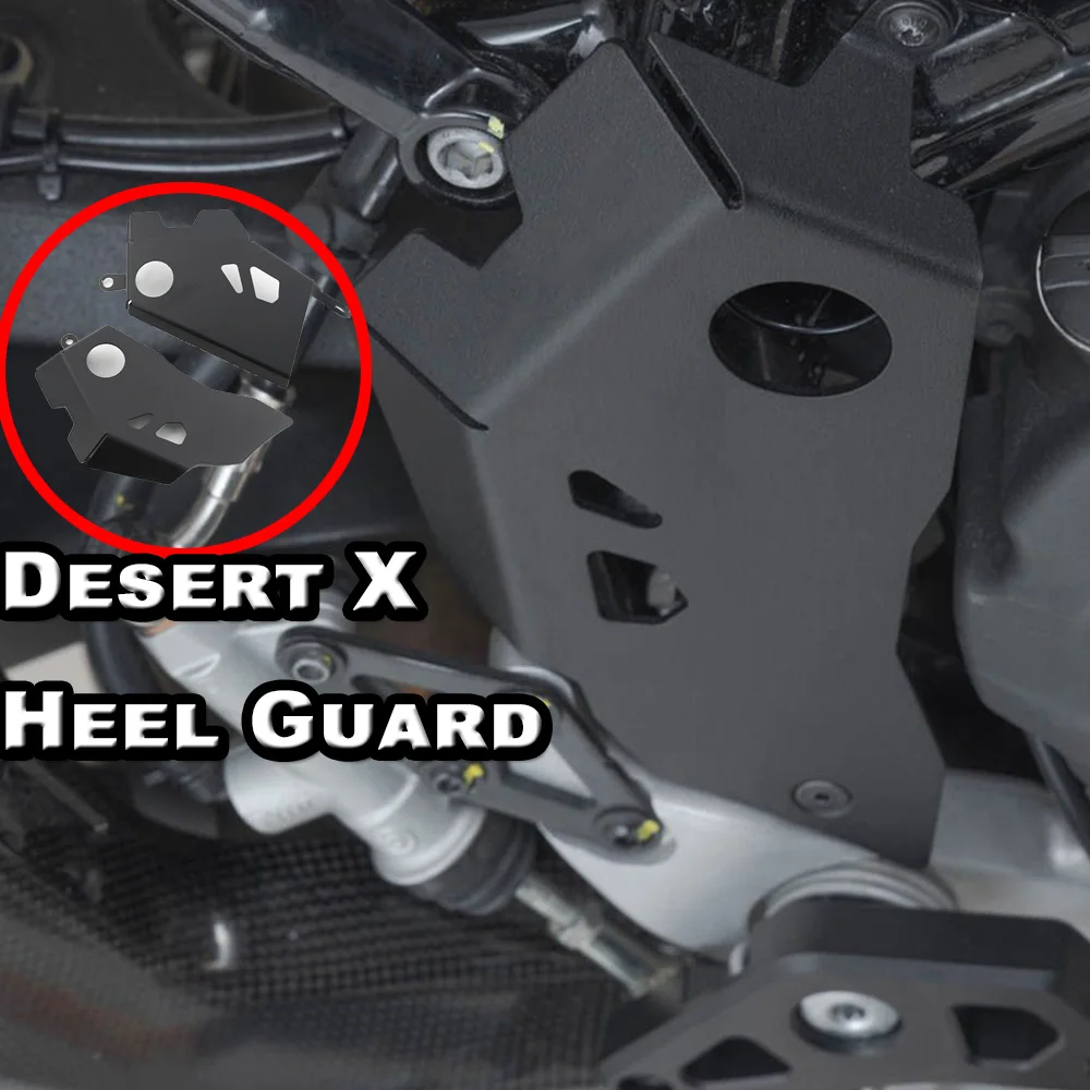 

For Ducati Desert X Decorative CNC Protection DesertX Motorcycle Accessories Heel Guard Cap Protective Cover CNC Guard Cover