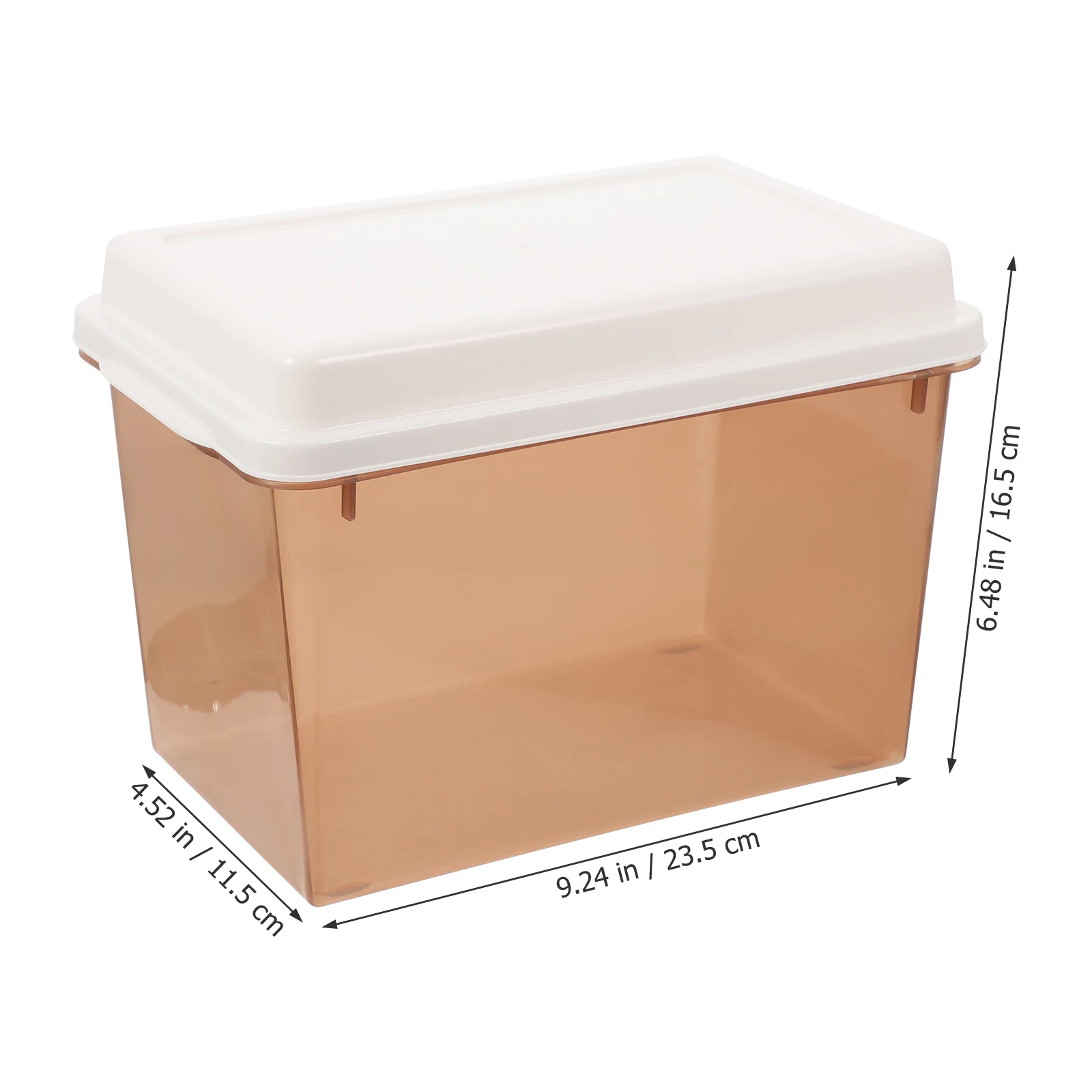

1Pcs Sealing Storage Box Waterproof Food Container with Lid Semi-Transparent Design for Kitchen Moisture-Proof Dried Fruits
