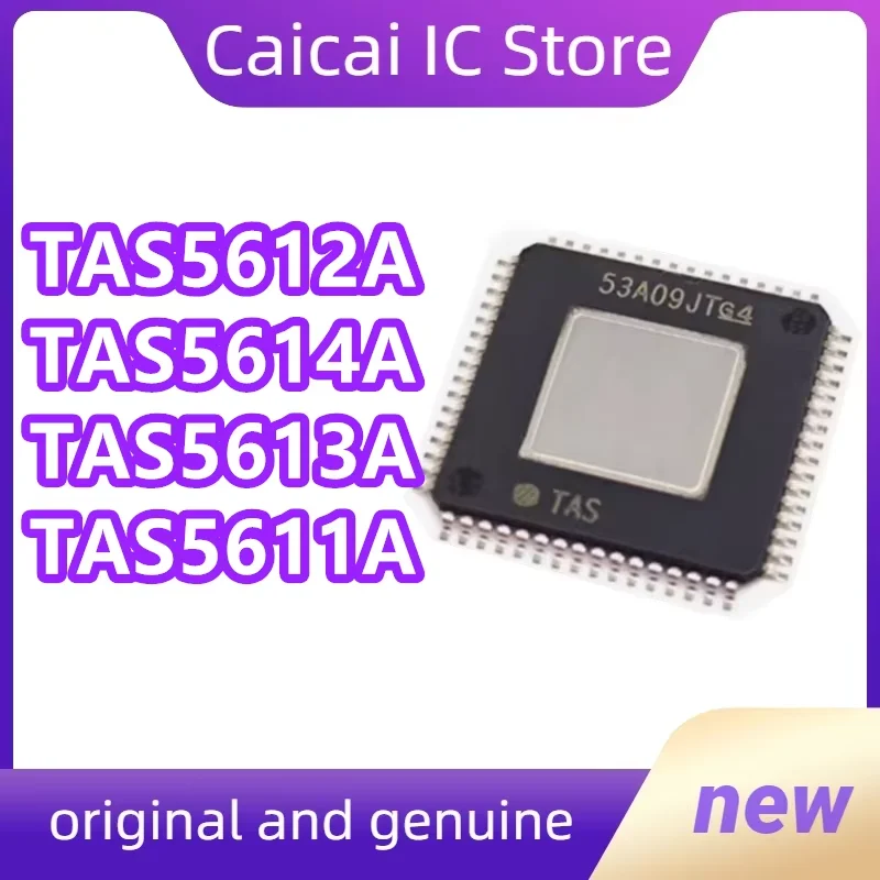TAS5611A TAS5612A TAS5613A TAS5614A  HTQFP-64 IC Chip 100% New Original 1PCS/LOT