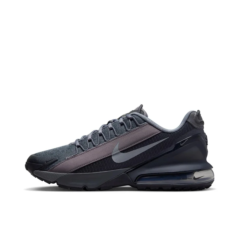 Nike Air Max Pulse Roam Shockproof Fabric Sports Comfortable and Slip-resistant Leisure Shoes Black Running Shoes Men